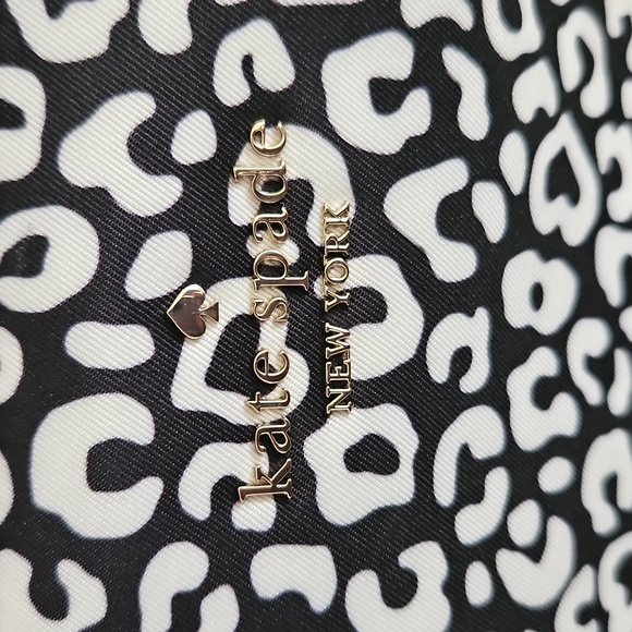 Kate Spade Leopard Print Cosmetic Bag - Picture 3 of 10
